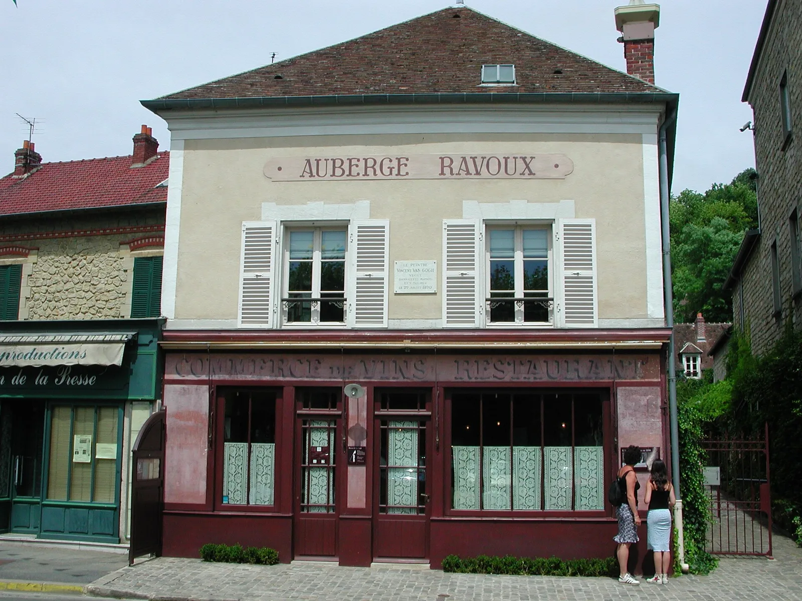 Auberge Ravoux ที่พักและที่ทำงานของแวนโก๊ะใน Auvers-sur-Oise