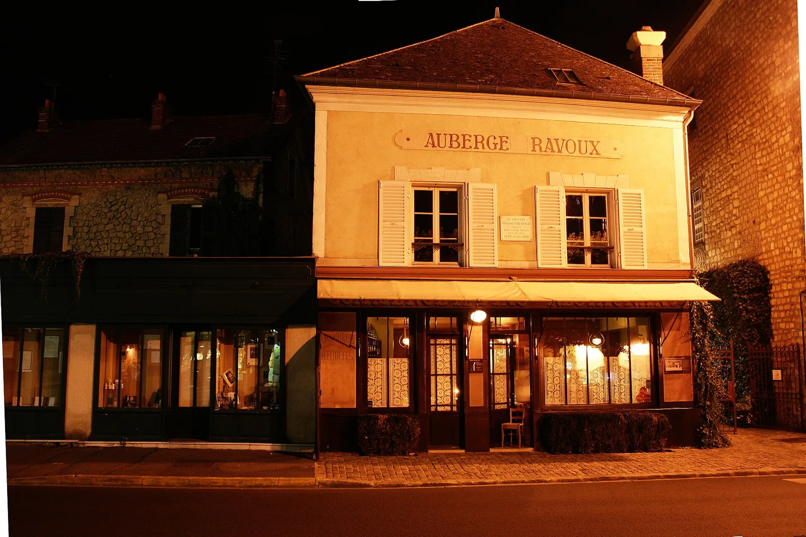 Auberge Ravoux ใน Auvers-sur-Oise ภาพถ่ายเมื่อ 10 กันยายน 2011