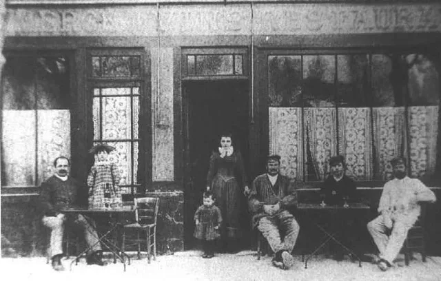 โรงเตี๊ยมที่แวนโก๊ะเสียชีวิต ภาพถ่ายราวปี 1890