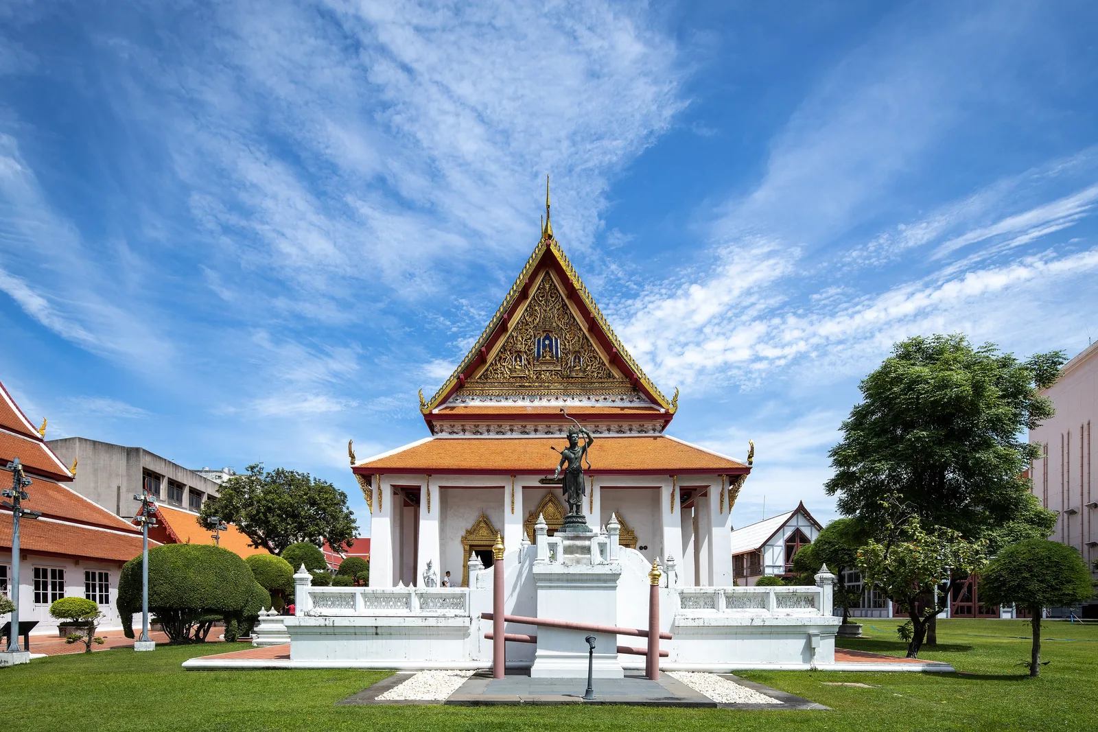 พระที่นั่งพุทไธสวรรย์ ด้านหน้า ภาพถ่ายเมื่อ พ.ศ. 2566