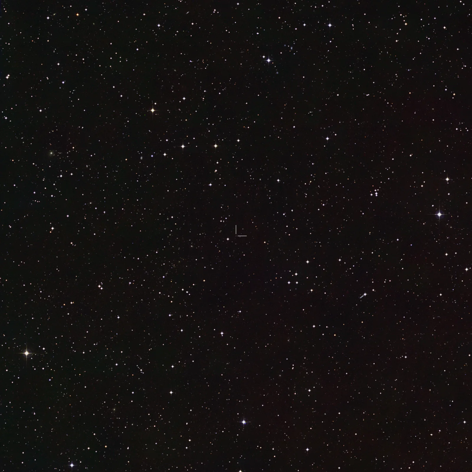 ภาพท้องฟ้ารอบดาวแคระขาว J1328-1450 จาก Digitized Sky Survey 2