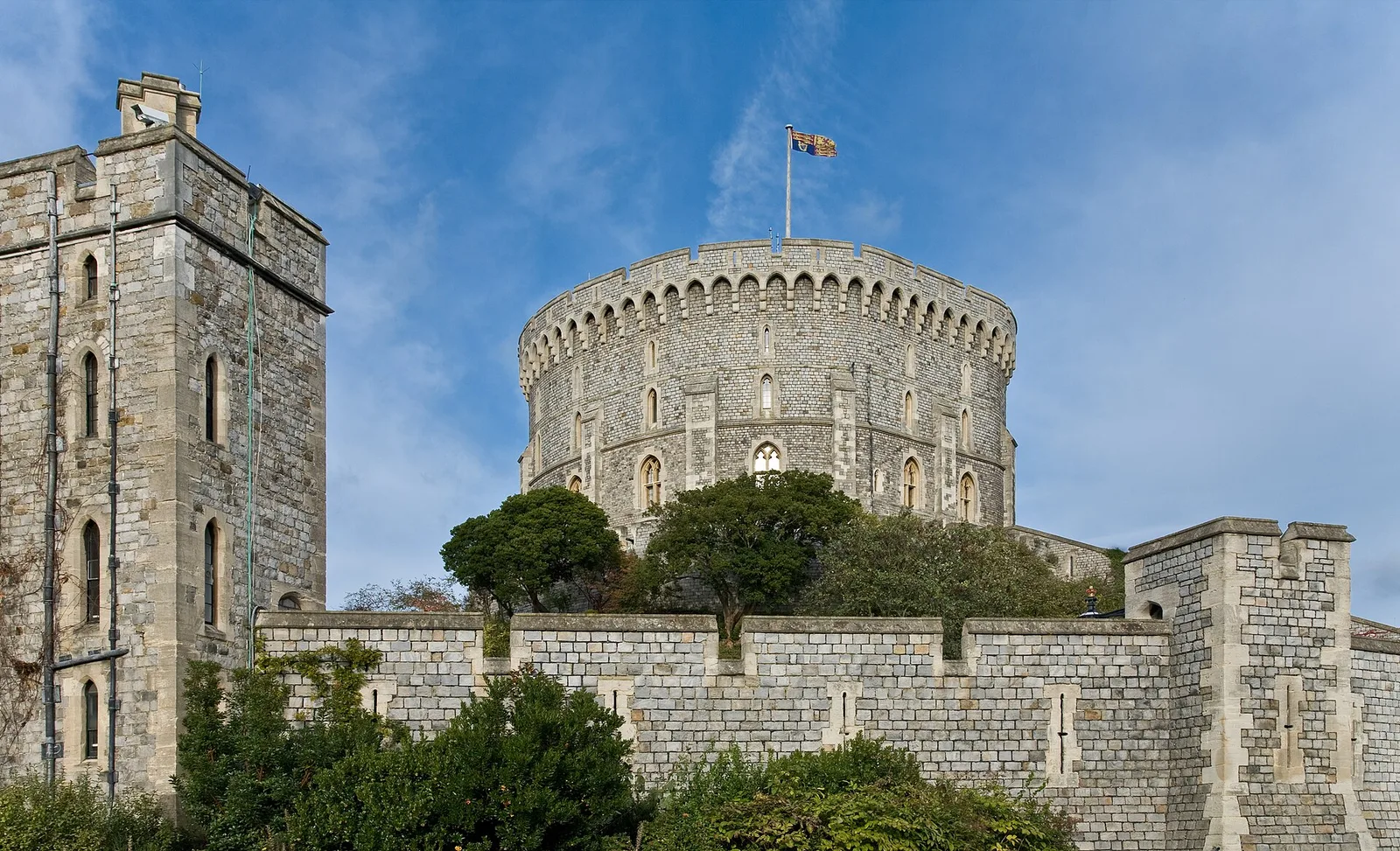 Round Tower ของปราสาทวินด์เซอร์